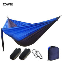 Load image into Gallery viewer, Portable Light weight Nylon Parachute Hammock