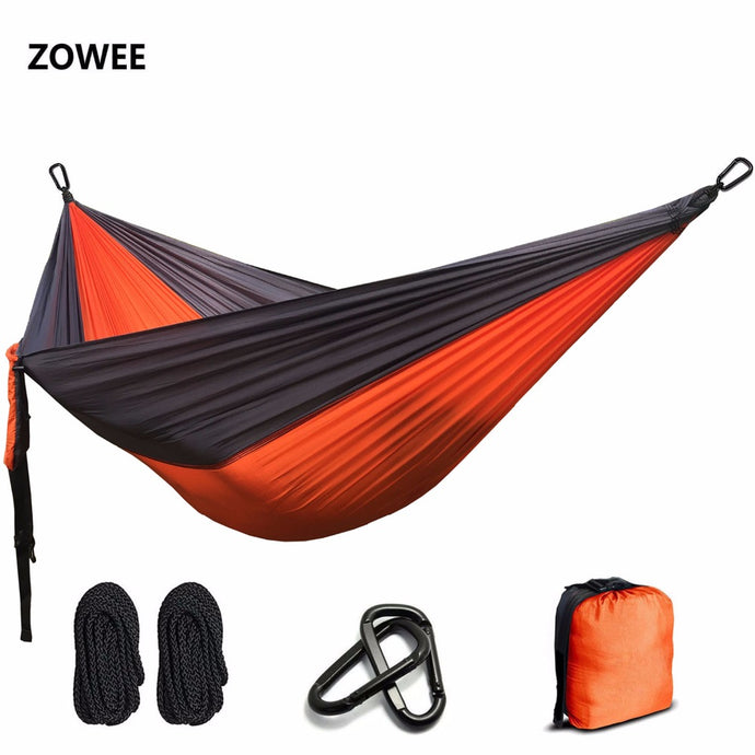 Portable Nylon Parachute Hammock Camping