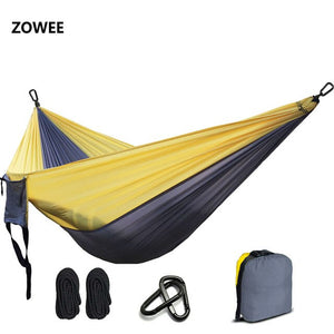 Portable Nylon Parachute Hammock Camping