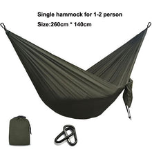 Load image into Gallery viewer, Hammock  Camping Survival