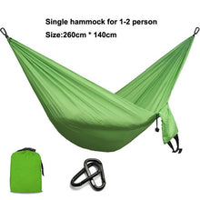 Load image into Gallery viewer, Hammock  Camping Survival