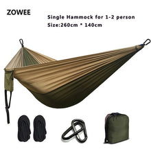 Load image into Gallery viewer, Hammock  Camping Survival