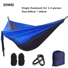 Load image into Gallery viewer, Hammock  Camping Survival