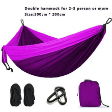 Load image into Gallery viewer, Hammock  Camping Survival