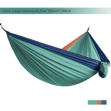 Load image into Gallery viewer, 118in x 75in Parachute Hammock Camping Survival