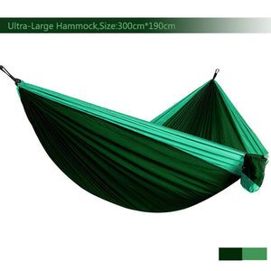 118in x 75in Parachute Hammock Camping Survival