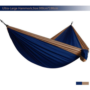 118in x 75in Parachute Hammock Camping Survival