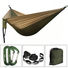 Load image into Gallery viewer, Parachute Nylon Camping Hammock